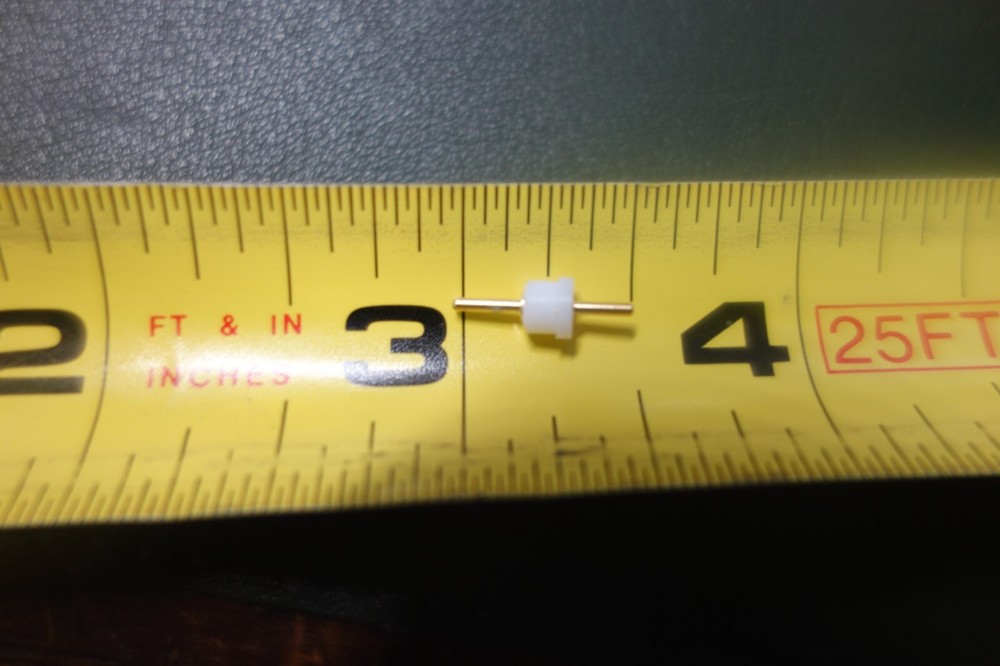 25 Ea Gold Plated Teflon Turret Terminals