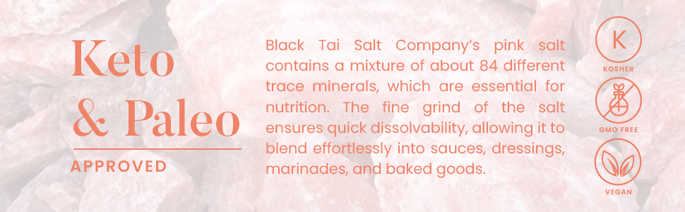5lbs Pure Himalayan Salt Fine Grade (Kosher size)