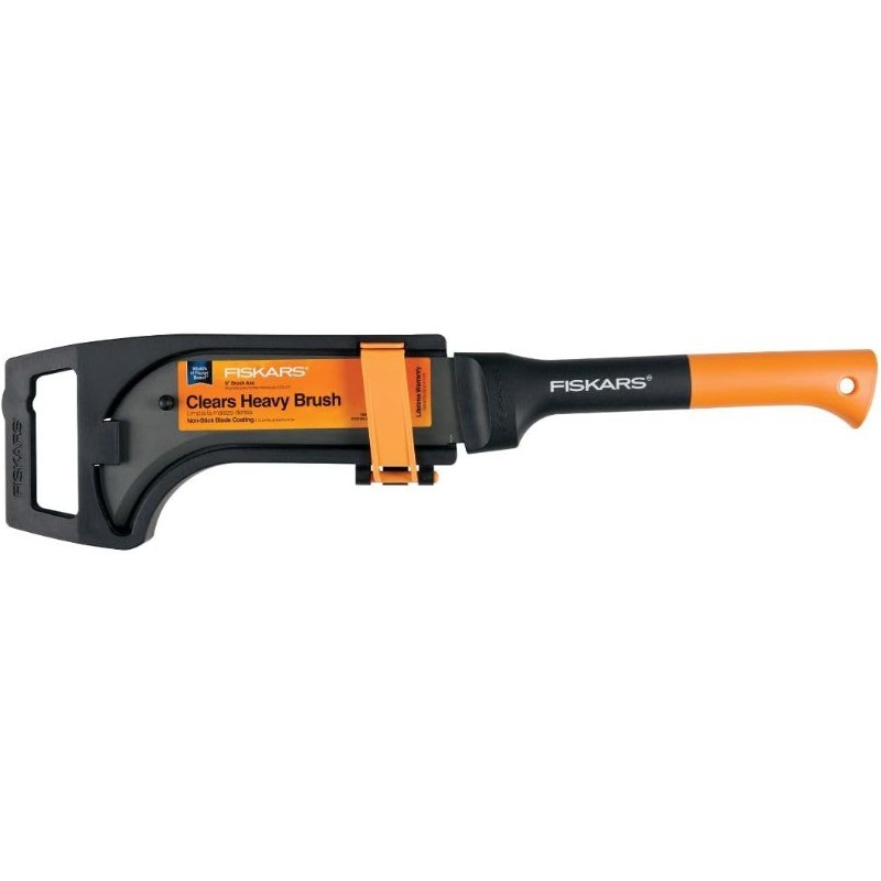 Fiskars 9" Brush Axe with Safety Sheath - Fixed Handle