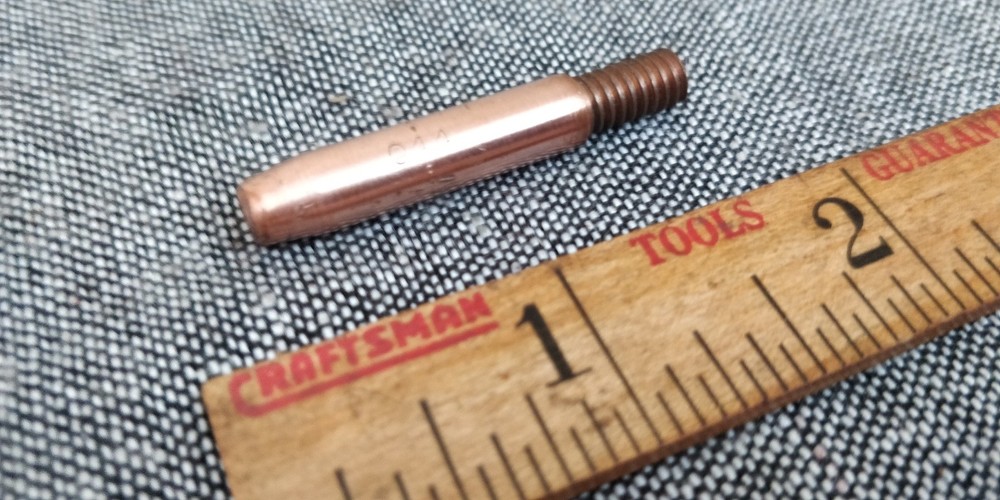 Torch Tip  Contact Tip Tube .044"  12-24 thread