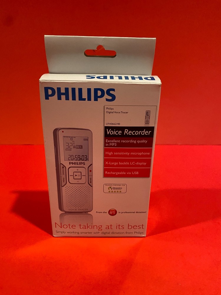 Phillips Voice Recorder LFH0662/40