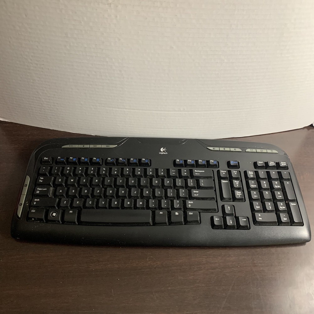 2005 Logitech Wireless Keyboard Y-RAZ71 (SK-7207 C) Tested Working