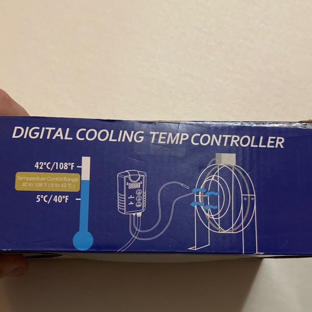 Century Digital Cooling Temperature Controller 120V 1000W Illuminated Indicator
