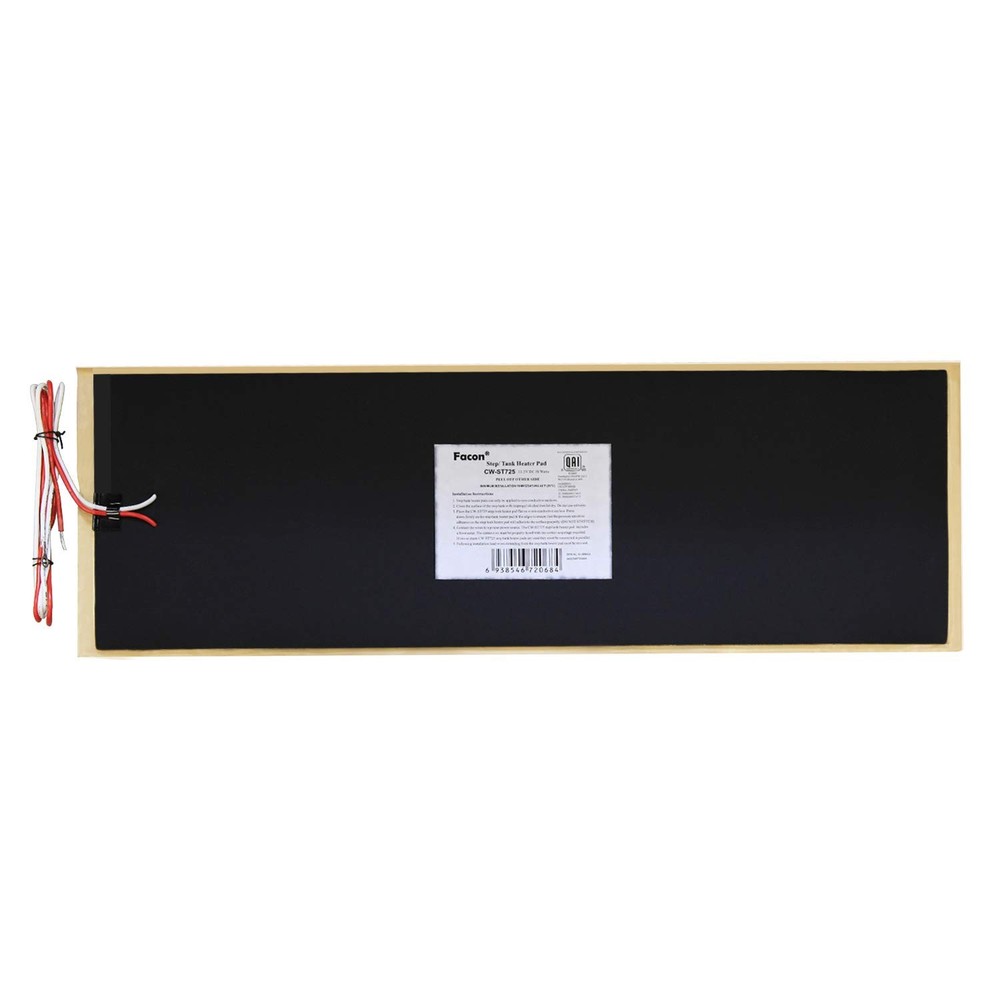 7-1/4" x 25" 12V RV Tank Heater Pad with Automatic Thermostat, RV Water Tank ...