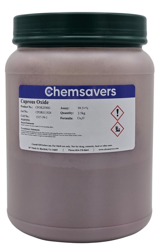 Cuprous Oxide, 99.5+%, 2.5kg