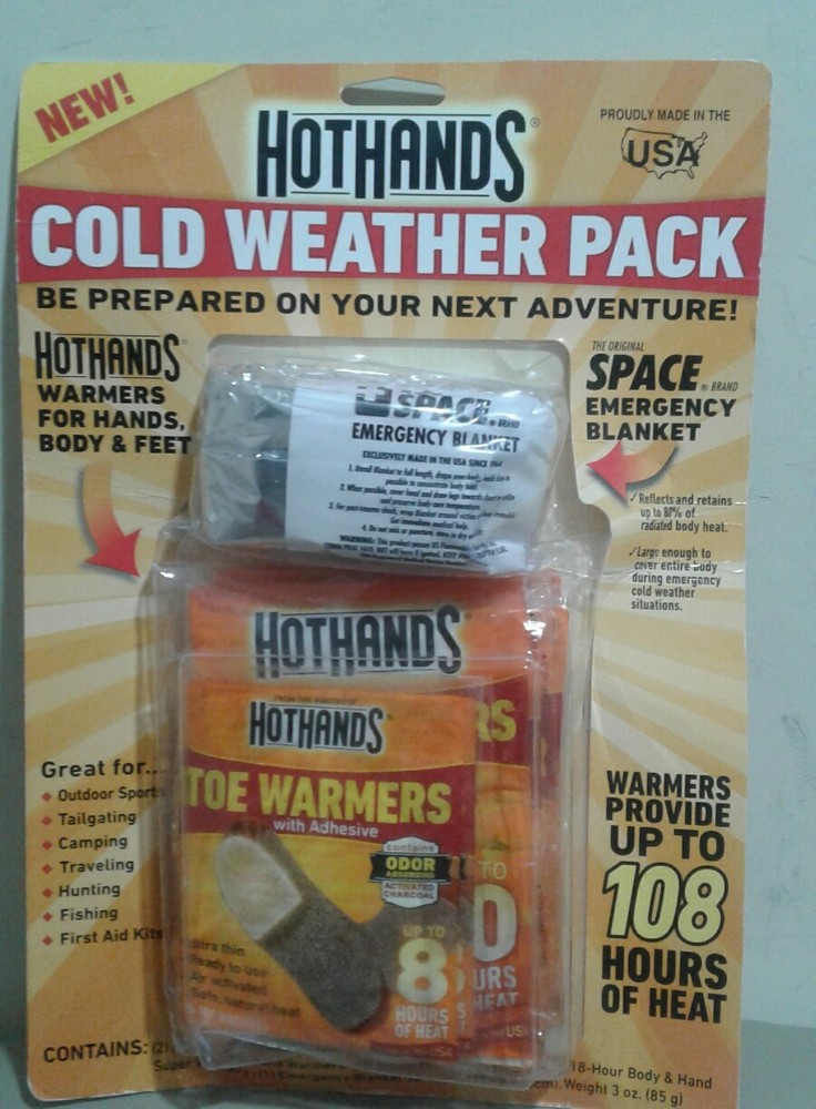 New Hothands Heatmax Cold Weather Pack
