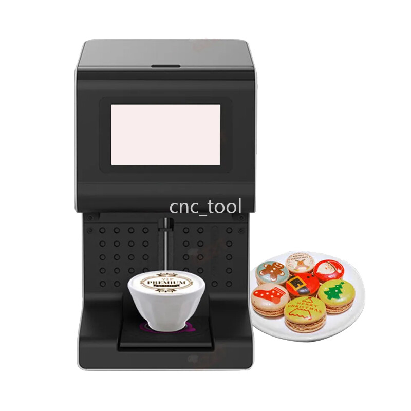 Touch Screen Automatic Latte Art Machine Coffee Printer Food Printer Caramel Ink