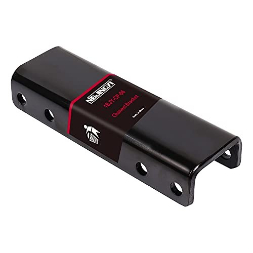 5-Position Adjustable Trailer Coupler Channel Bracket, 3" Inner Width with 2"