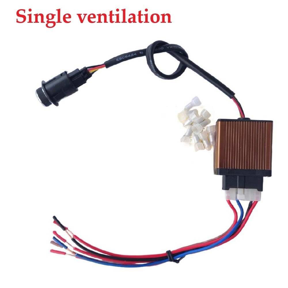 12V Ventilation And Heating Switch Controller Kit - Car Seat Climate Control New
