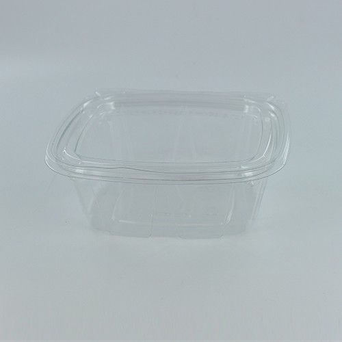 Dart Clear Pack PET Tamper Resistant Rectangle Food Container 12 oz | 200/Case
