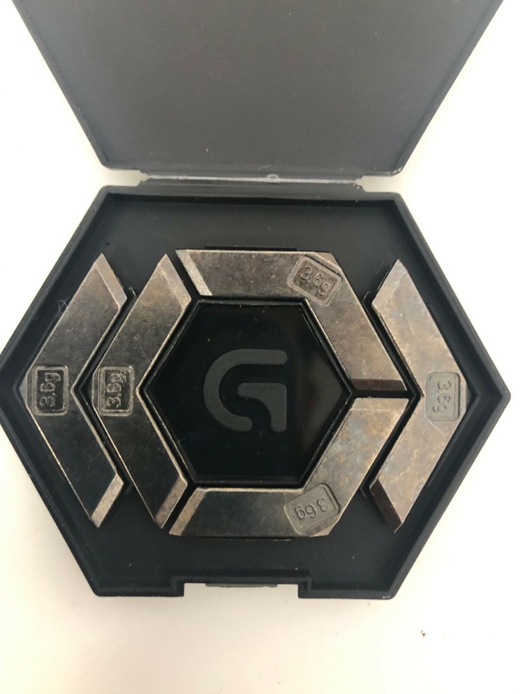 Logitech G502 Proteus Core Gaming Mouse Tuning Weights