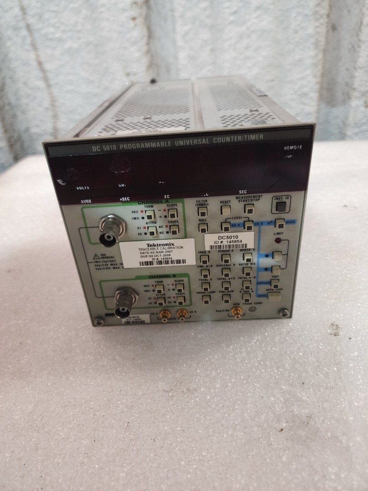 Tektronix DC5010 Programmable Universal Counter/Timer Unit #C