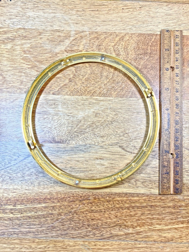 Clock Dial Pan Trim Ring 6.3 Inch Outer Diameter (5.5 Inch Inner) (LL5373)