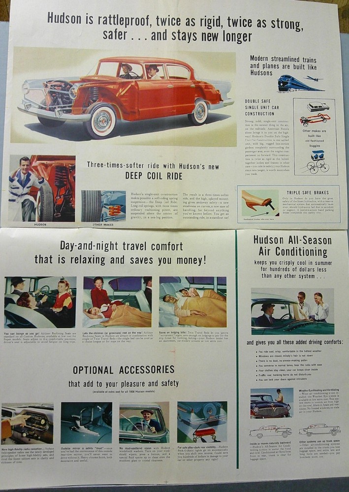 1956 Hudson Sales Catalog