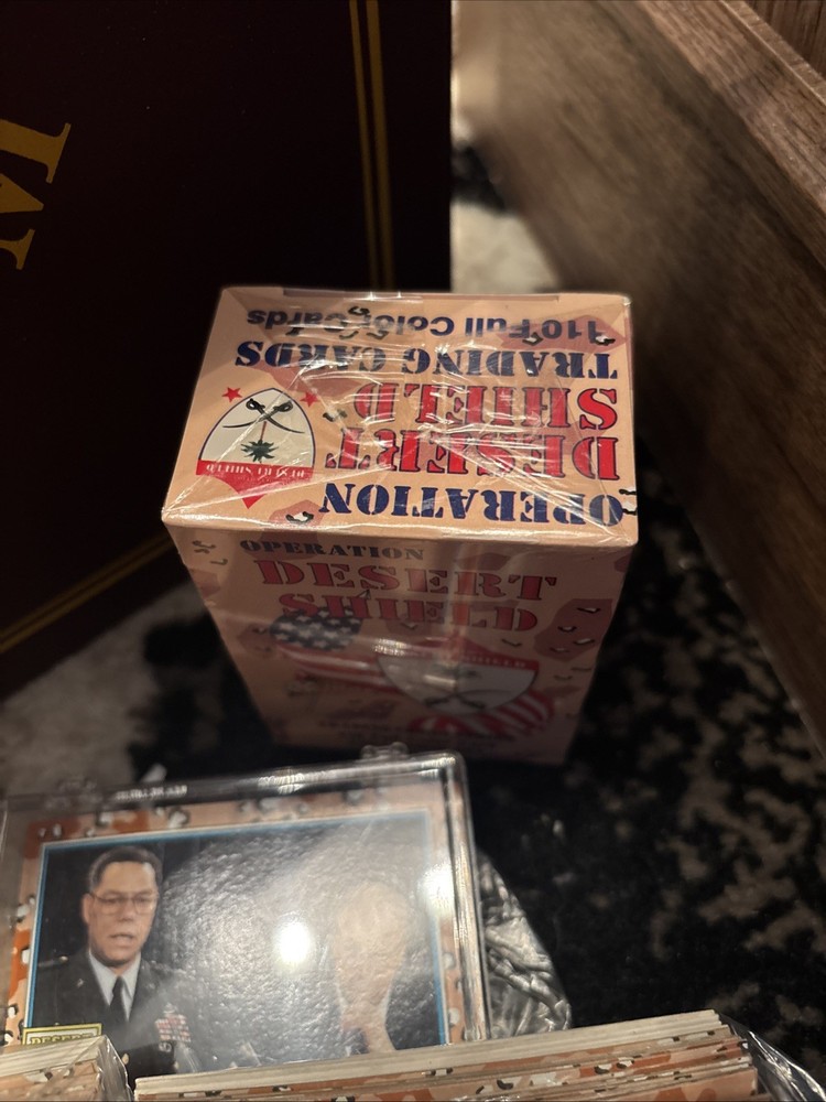 Desert Storm Card Collection Bundle - completed collection, sealed box