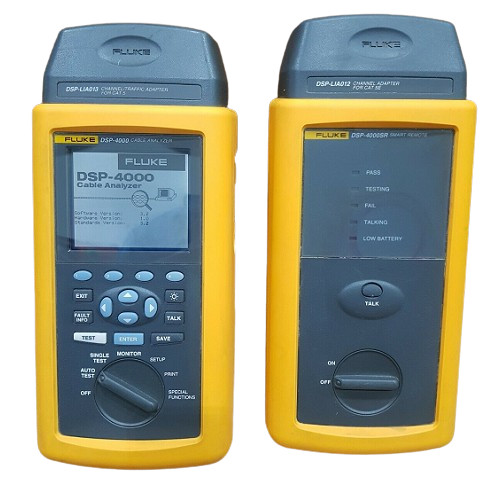 Fluke Networks DSP-4000 Cable Analyzer DSP-4000SR Smart Remote