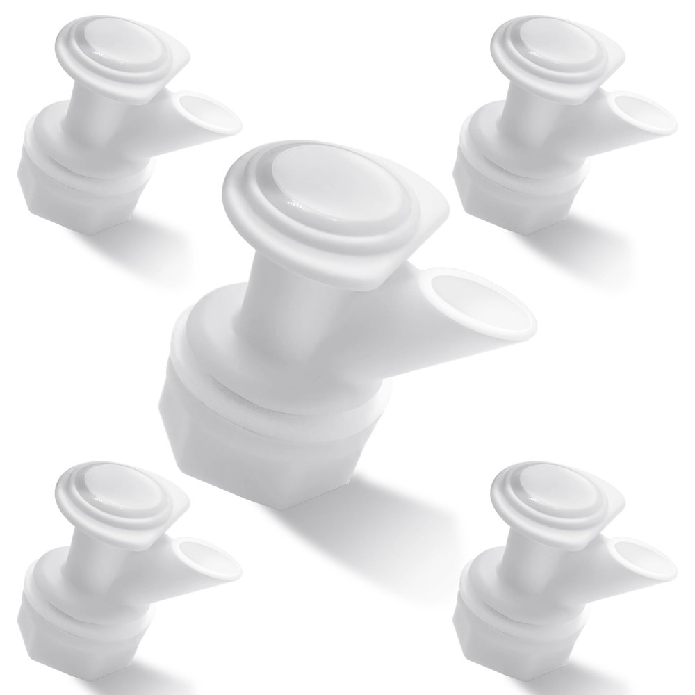 LERGNA 5-Pack Push Button Spigot Kit Replacement Compatible with Igloo Coolers