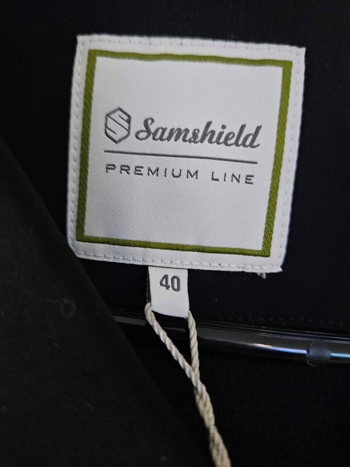 NWT Samshield crystal shadbelly tailcoat, Euro 40. Wow!