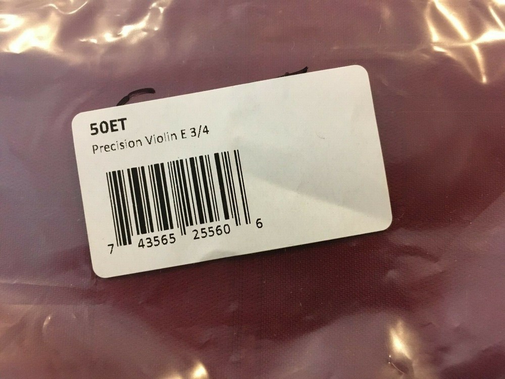 THOMASTIK INFIELD PRAZISION PRECISION 3/4 VIOLIN E STRING, MEDIUM - 525 50ET