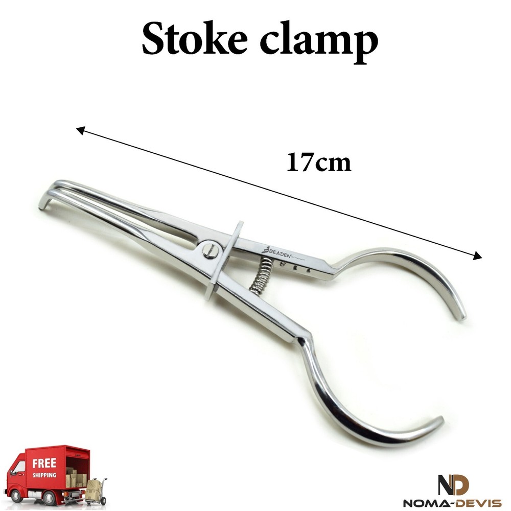 Universal Rubber Dam Brinker Clamps Stoke Placing Removing Tooth Endodontic