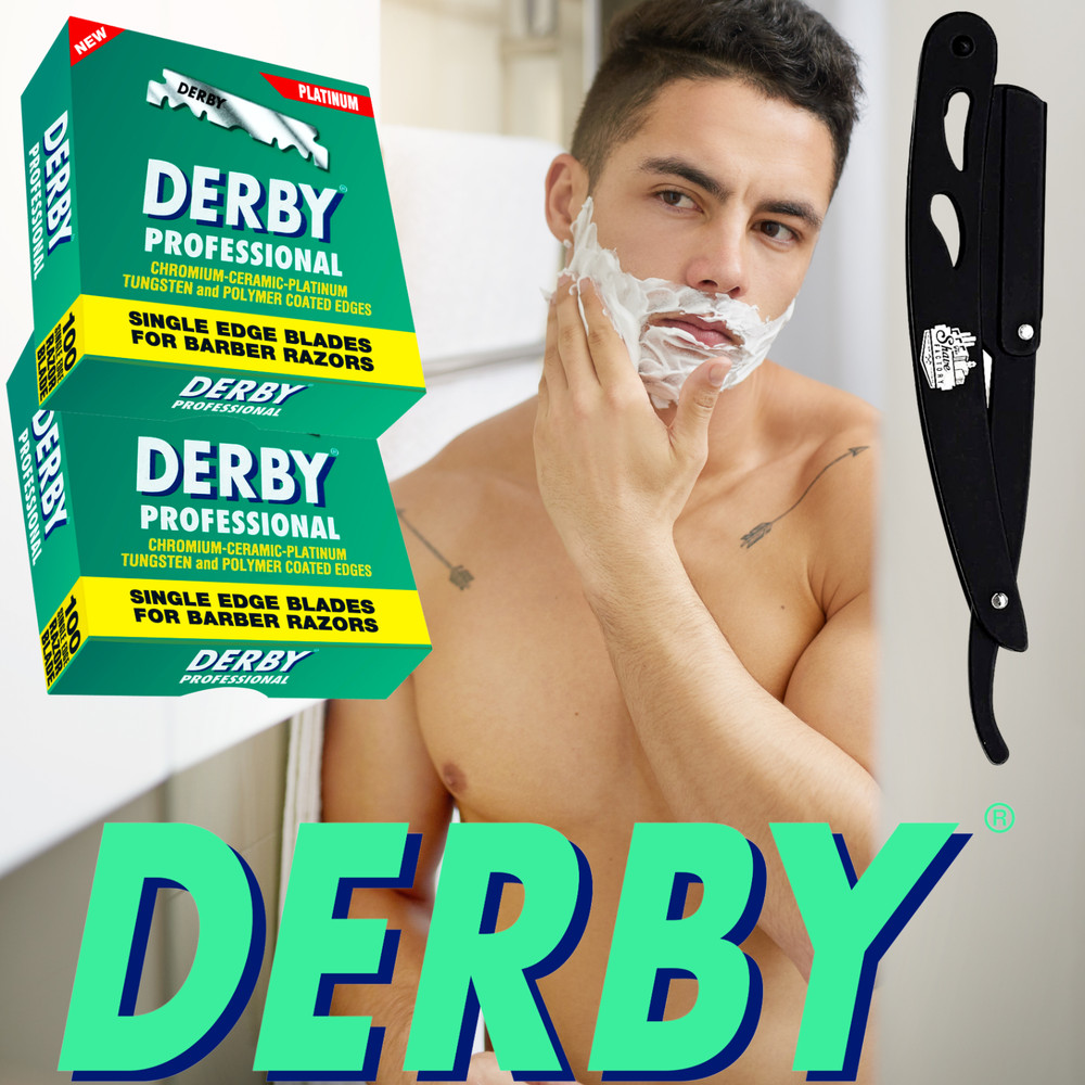 1000 Derby Professional Single Edge Razor Blades