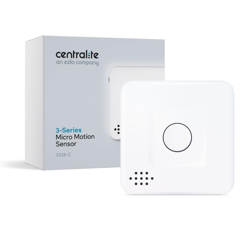 by Ezlo Micro Motion Sensor - Home Automation and Security - Lighting Scenes,...