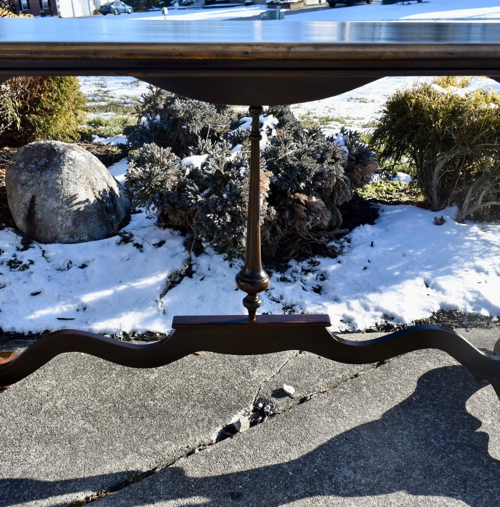 Vintage Walnut Jacobean Style Console/Sofa Table