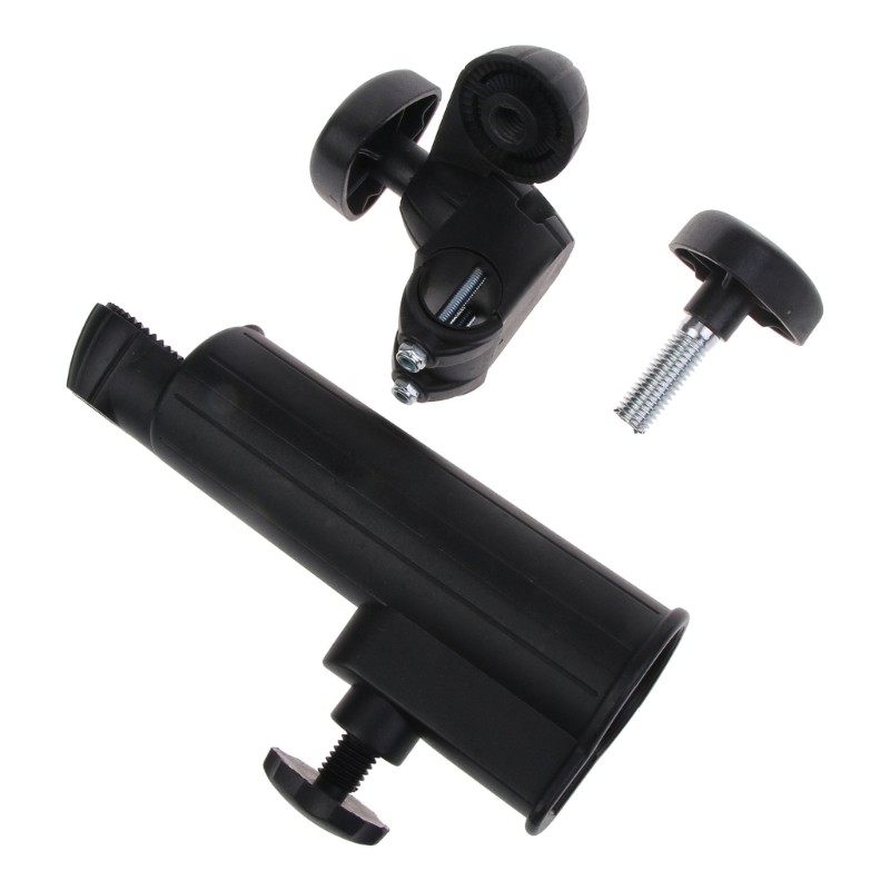 Plastic Golf Trolley Umbrella Holder Golf Push Umbrella Stand Attachment Durable