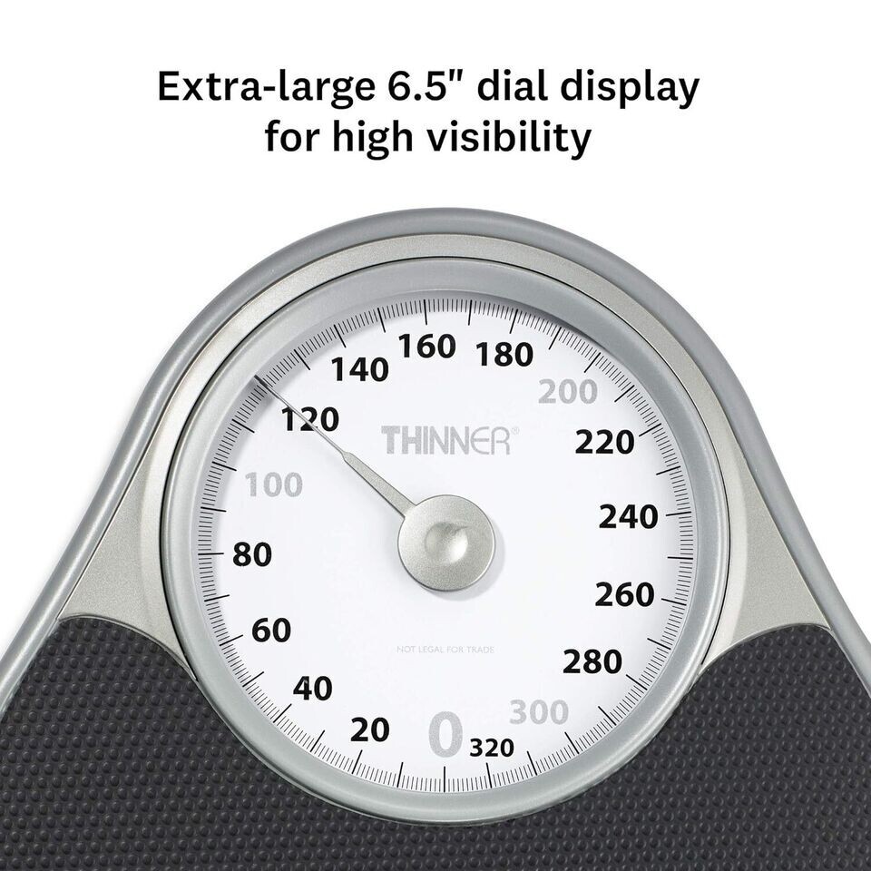 Thinner Scale by Conair TH100 Extra Large Dial Analog Precision Scale