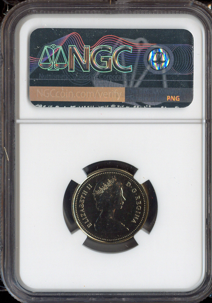 1984 Canada 5 Cents 5C NGC MS68 MAC - Quality