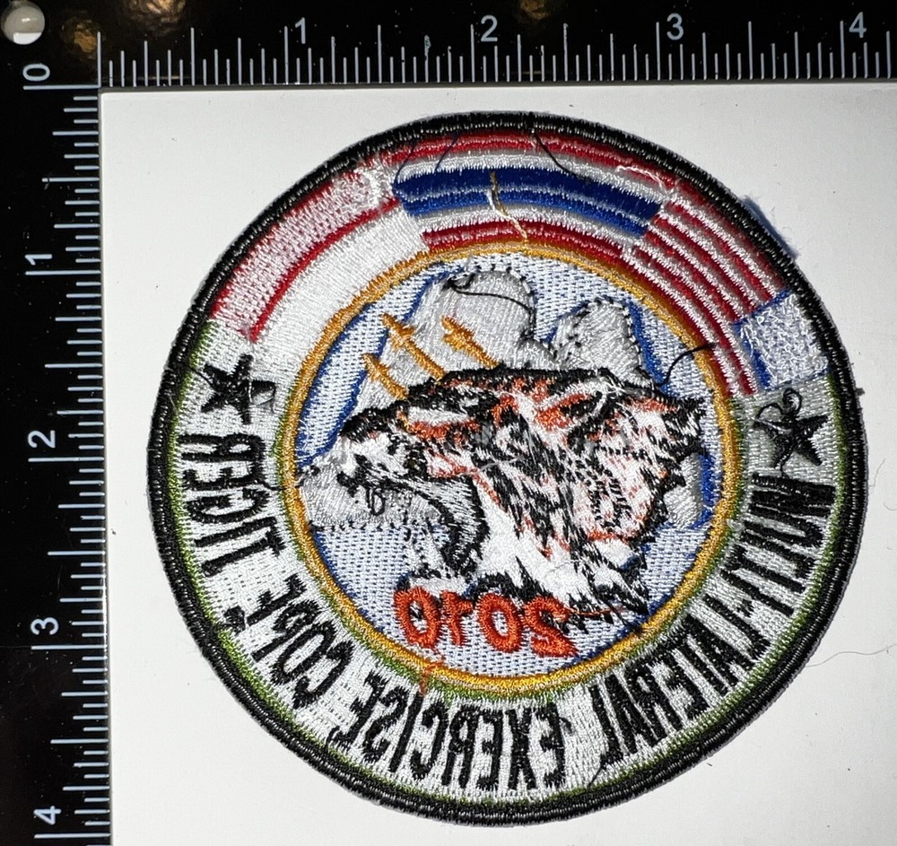 USAF RTAF RSAF Fighter Squadron Multilateral Exercise Cope Tiger 2010 Patch