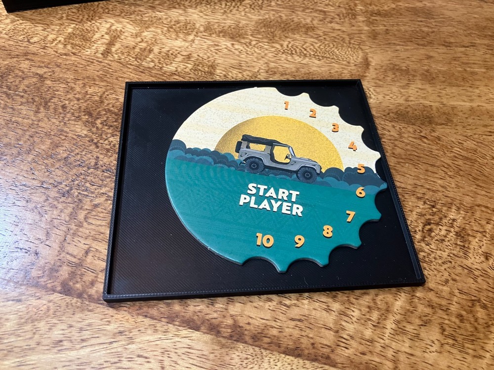 Habitats Board Game Insert with Removable Trays