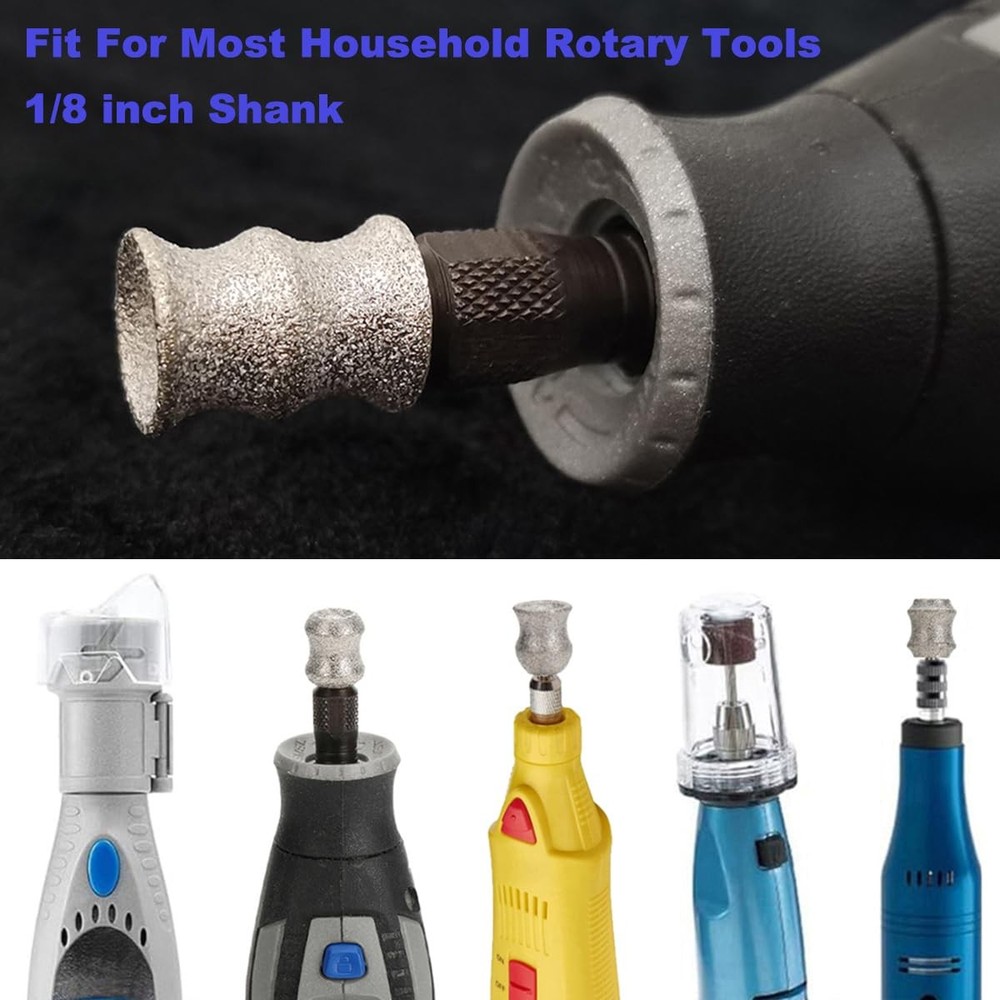 Dog Nail Grinder Bits Gentle Control Attachment Anxious Pets Dremel Use