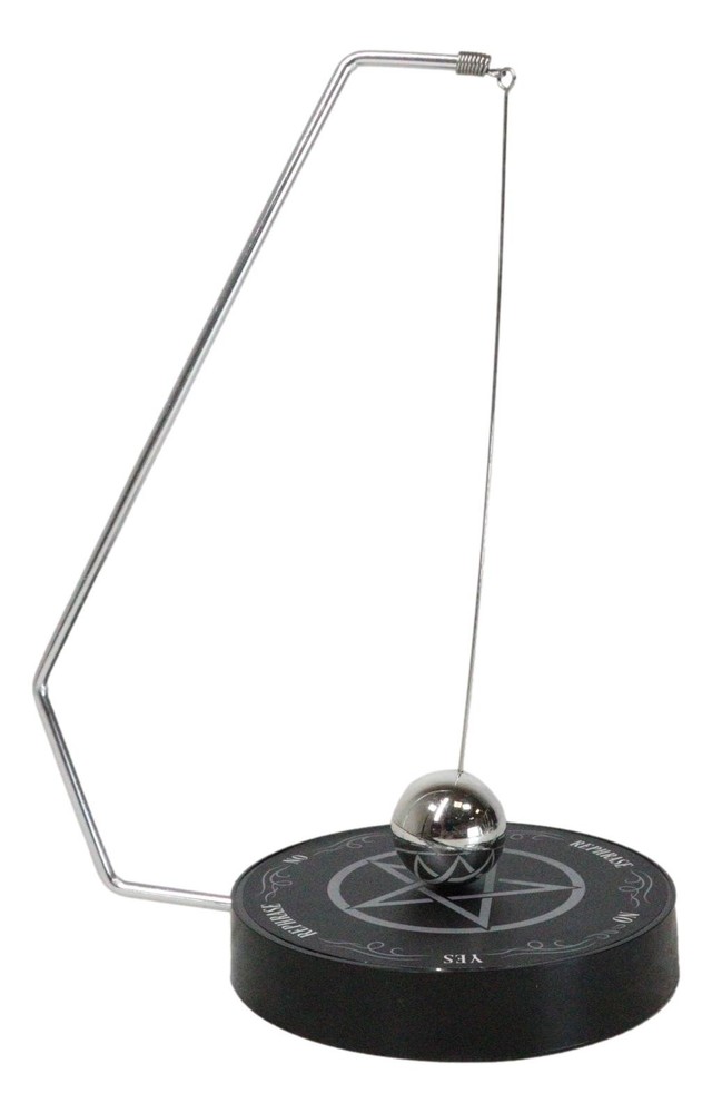 Gothic Pentagram Pendulum Board For Decision Making Divination Dowsing Wicca