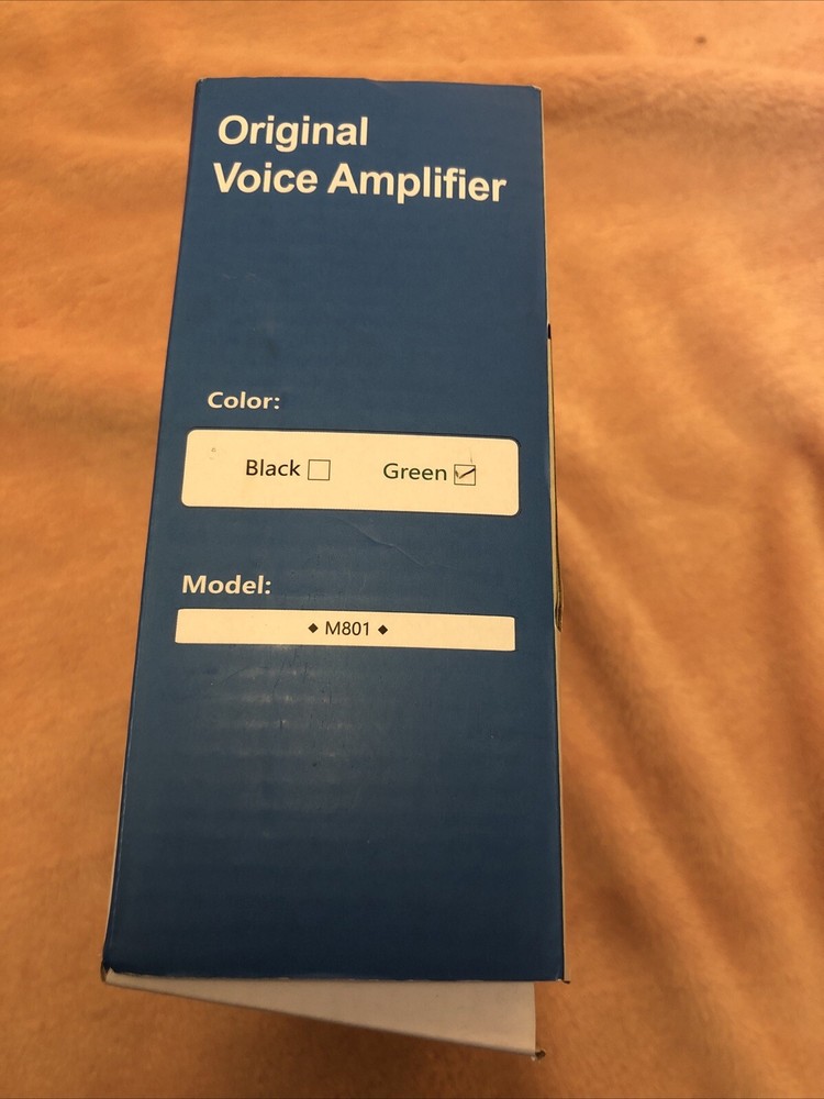 WinBridge M801 Voice Amplifier Wireless Microphone Green Bluetooth 5.0