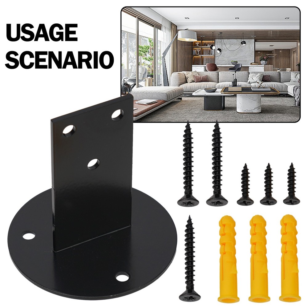 Versatile Wall Mounted Hand Rail Bracket Fits Handrail Designs