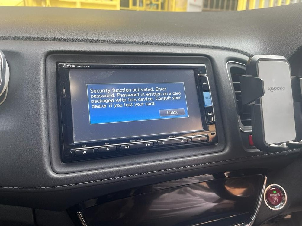 For Honda Gathers VXM-152VFi Unlock Code Password Unlock Theft Code