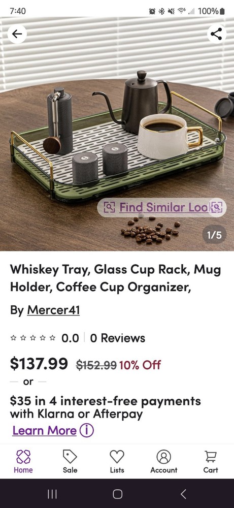 Whiskey Tray