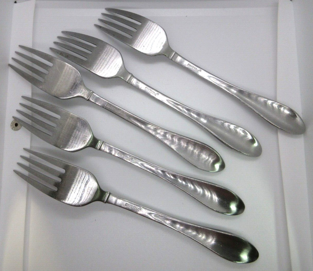 Oneida JACKSON *1 Salad Fork(s)* 7" Satin Stainless Flatware