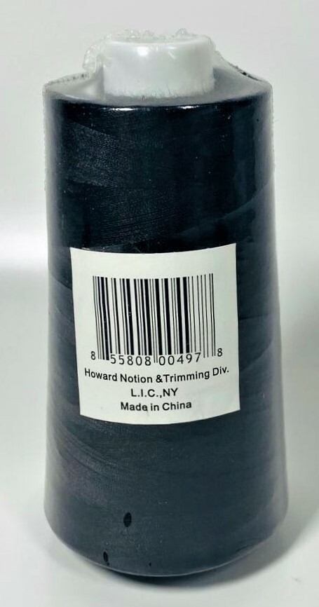 Eco-Lock 3,000 Yards 100% Polyester Thread -DARK BROWN