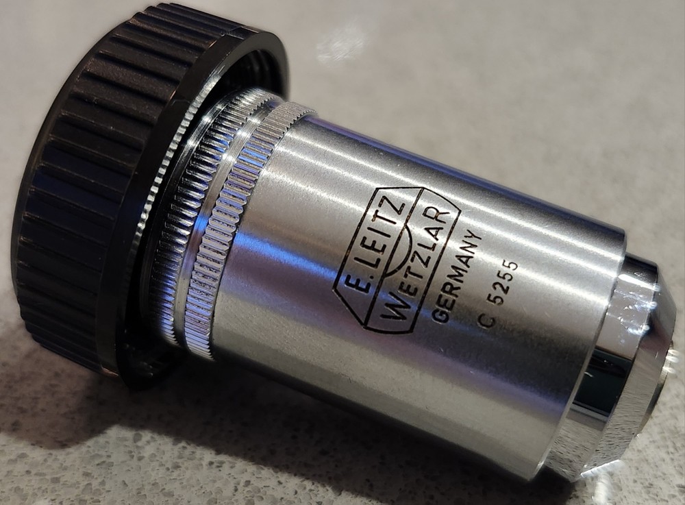 LEITZ PL 40 RED C MICROSCOPEOBJECTIVE, WILD, NIKON