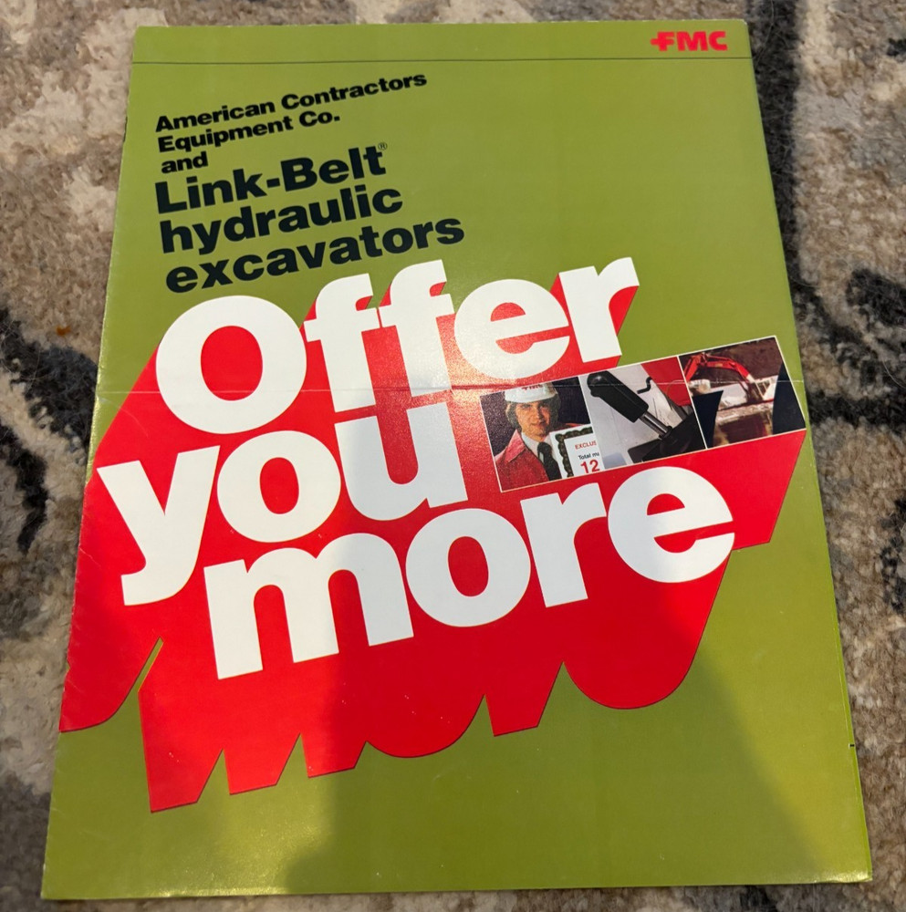Link Belt Hydraulic Excavators Brochure AMIL25