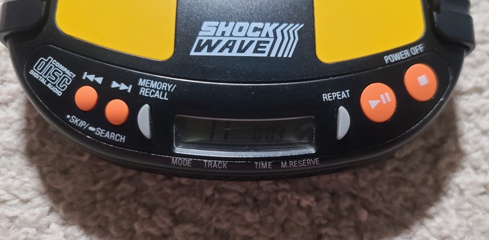 Panasonic Portable CD Player Mash Shock Wave SL-SW405 - USED -