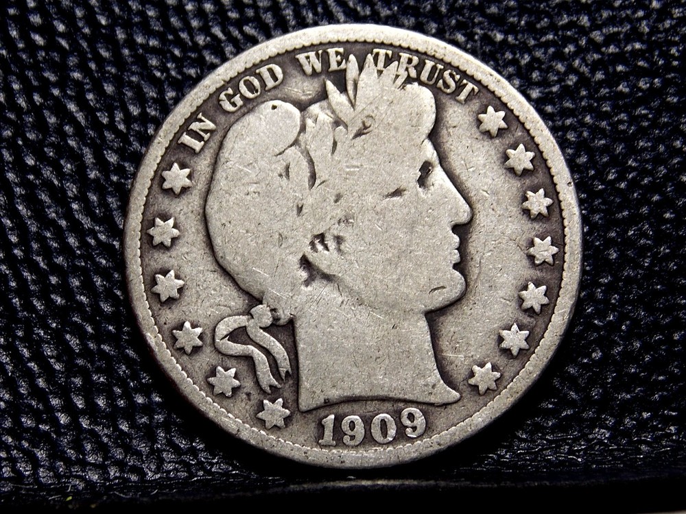 1909 Barber Half Dollar