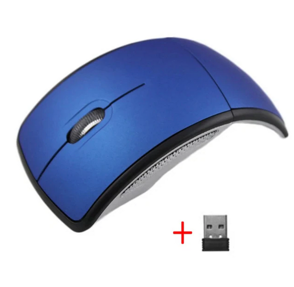 Portable Wireless Mouse, 2.4GHz Silent with USB Receiver, Optical USB Mouse