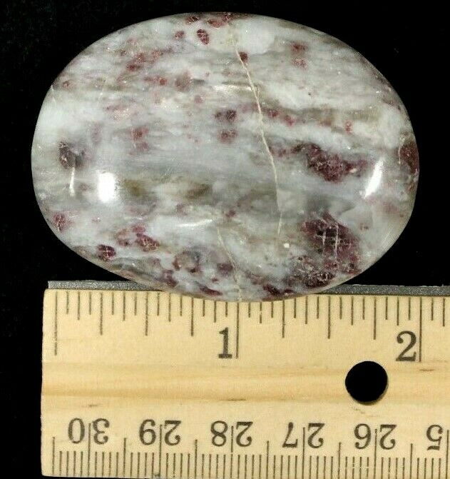 RUBELLITE PALMSTONE ~ METAPHYSICAL HEALING CRYSTAL