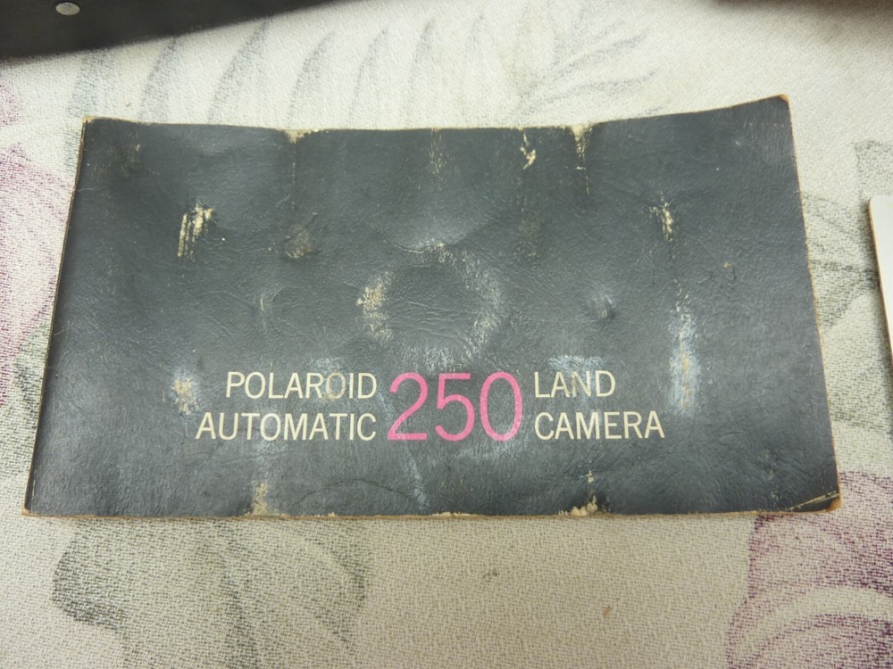 Vintage Polaroid 450 Automatic Land Camera with Manual