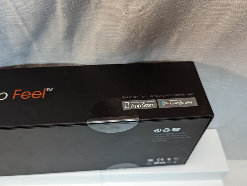 SEALED Woojer STRAP - Original 2017 Launch Model, Black, Haptic Vibration, New