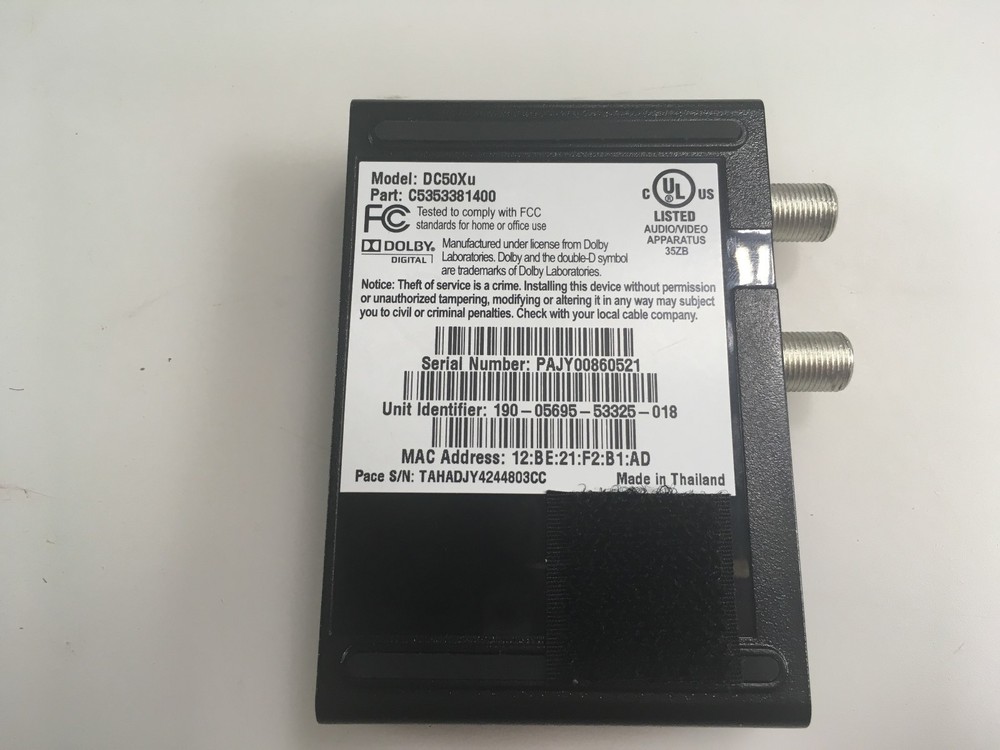 Pace DC50Xu Digital Transport Adapter
