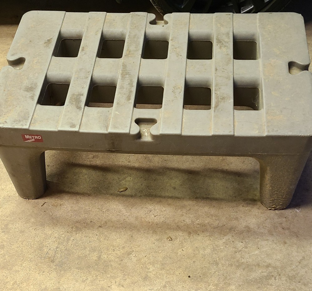 Poly BowTie Dunnage Rack, 36"D, 1500 lbs. Capacity